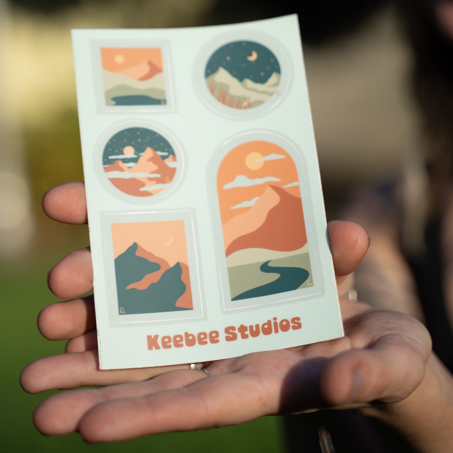 Mountain Sticker Sheet