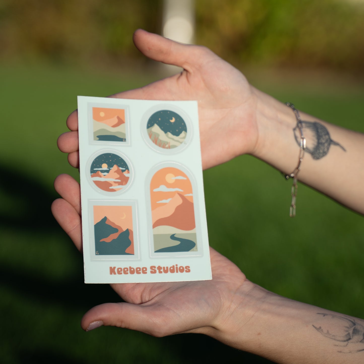 Mountain Sticker Sheet