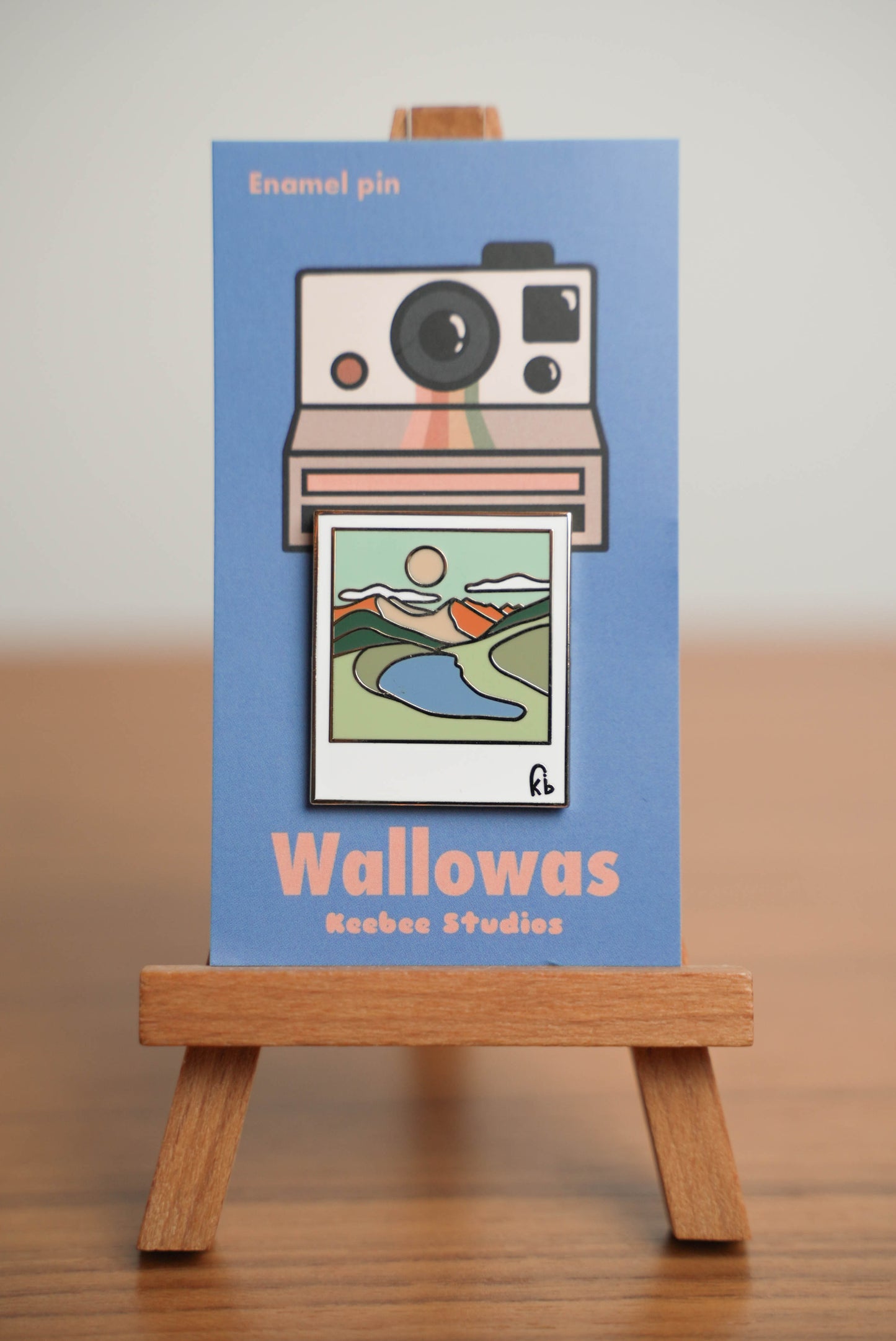 7 Wonders of Oregon Polaroid Enamel Pins