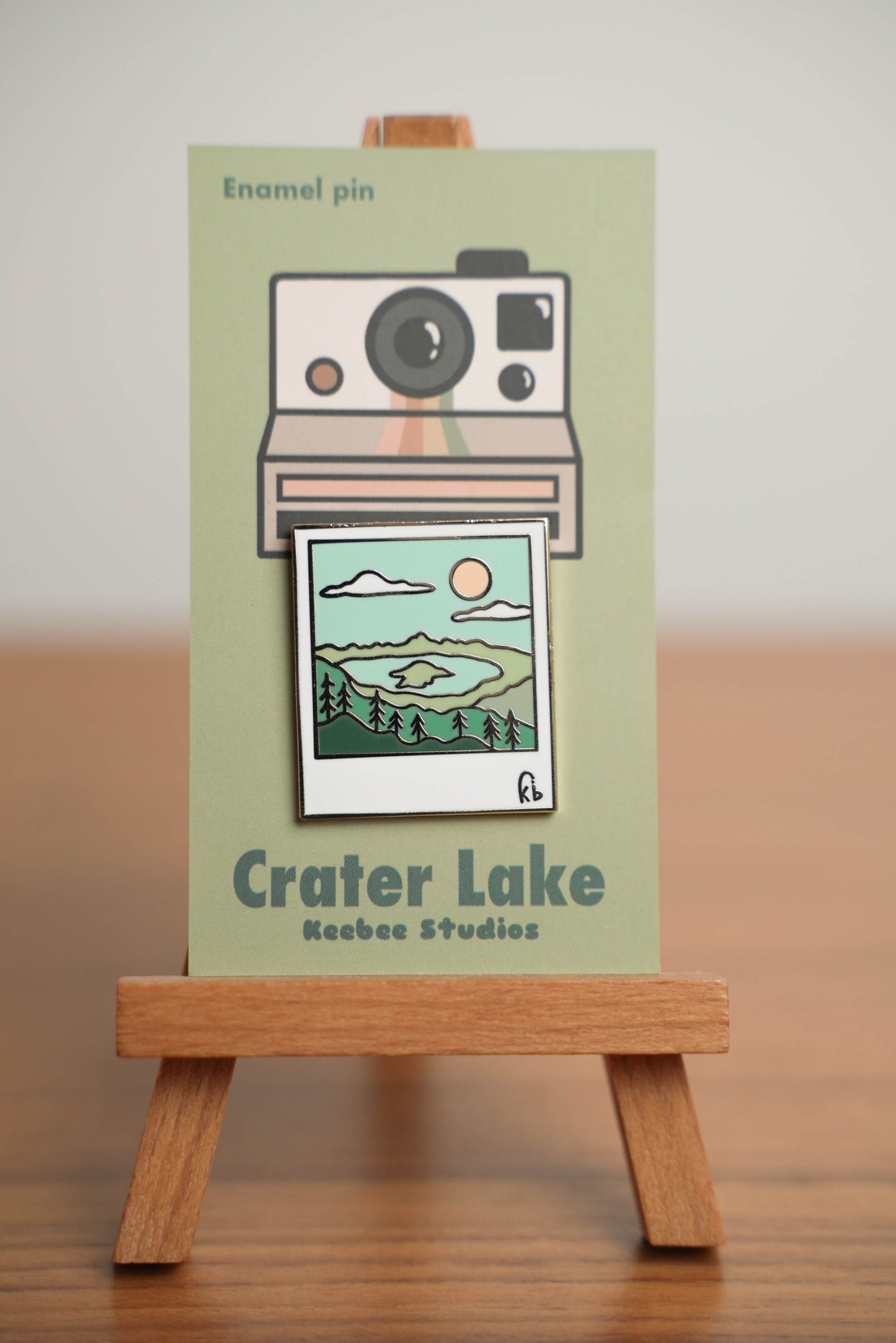 7 Wonders of Oregon Polaroid Enamel Pins