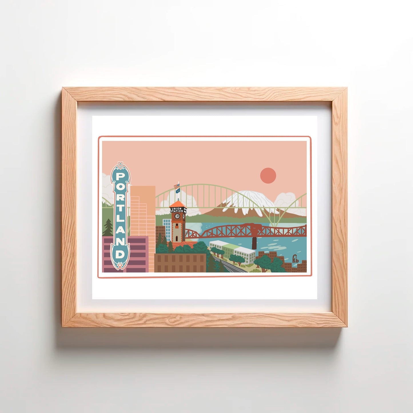 First Thursday Portland Art Print