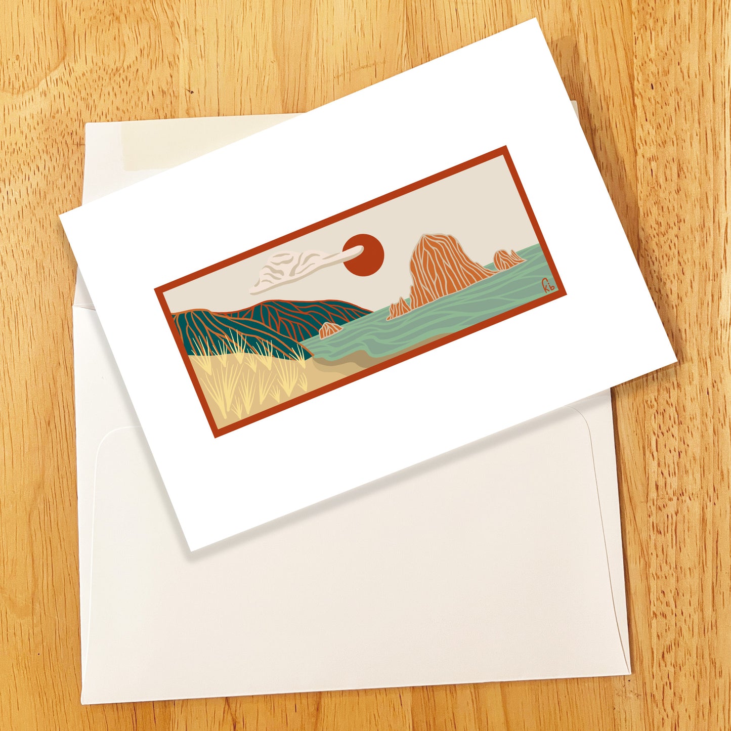 Cannon Beach Greeting Card