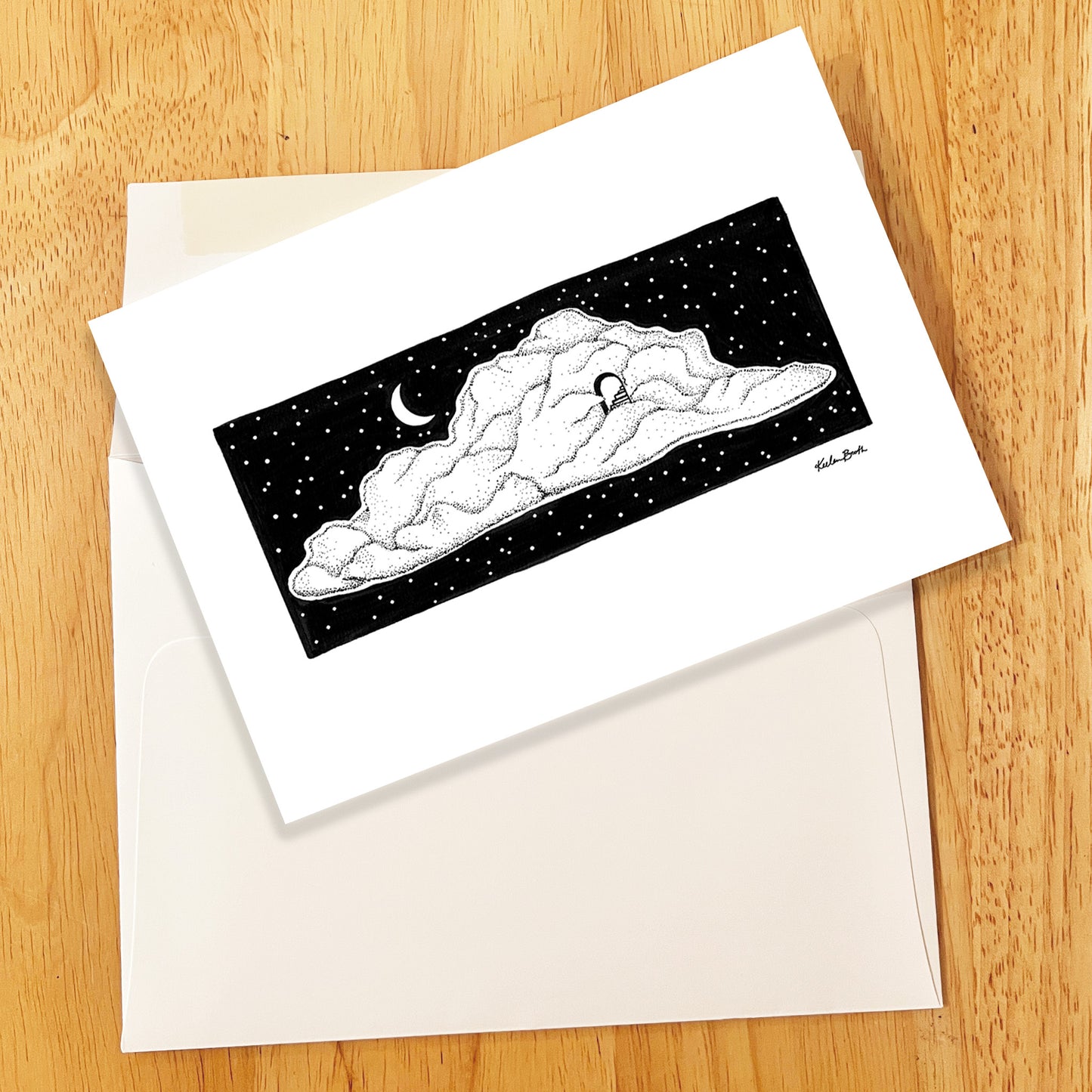 Cloud Portal Greeting Card