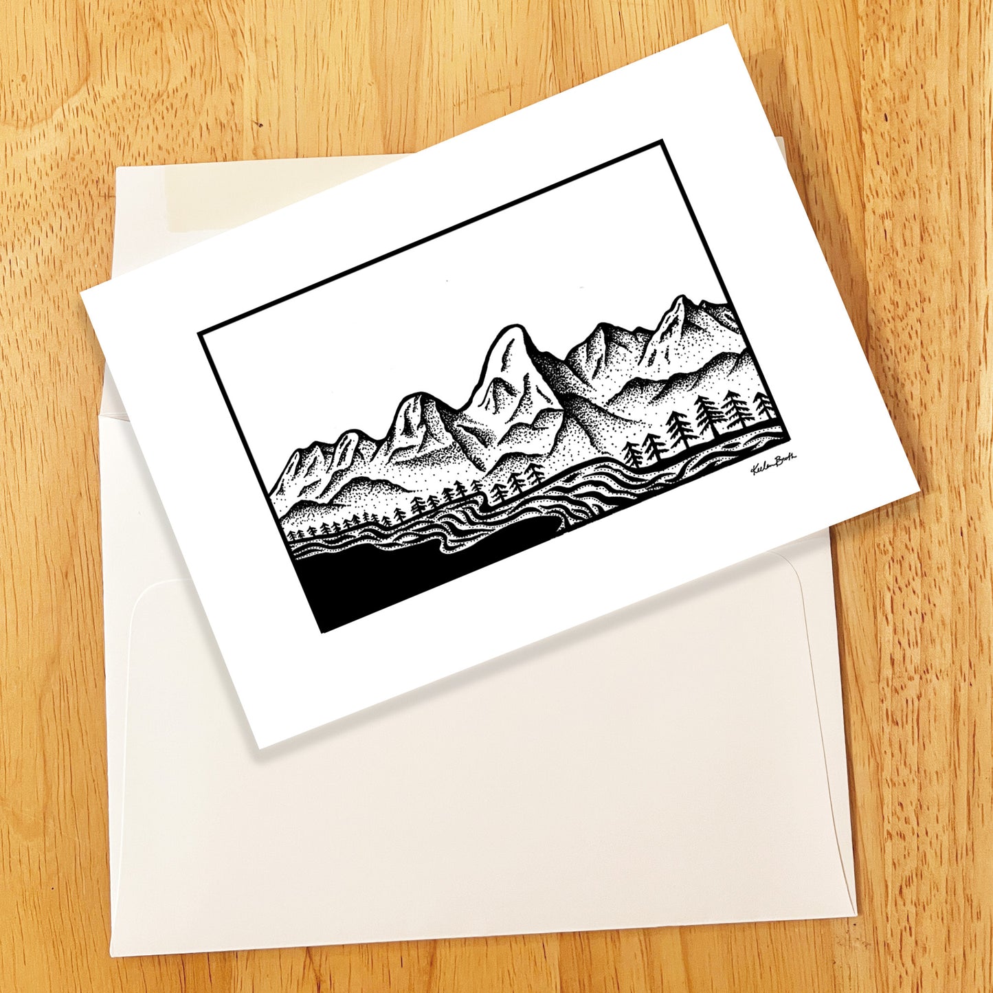 Grand Tetons Greeting Card