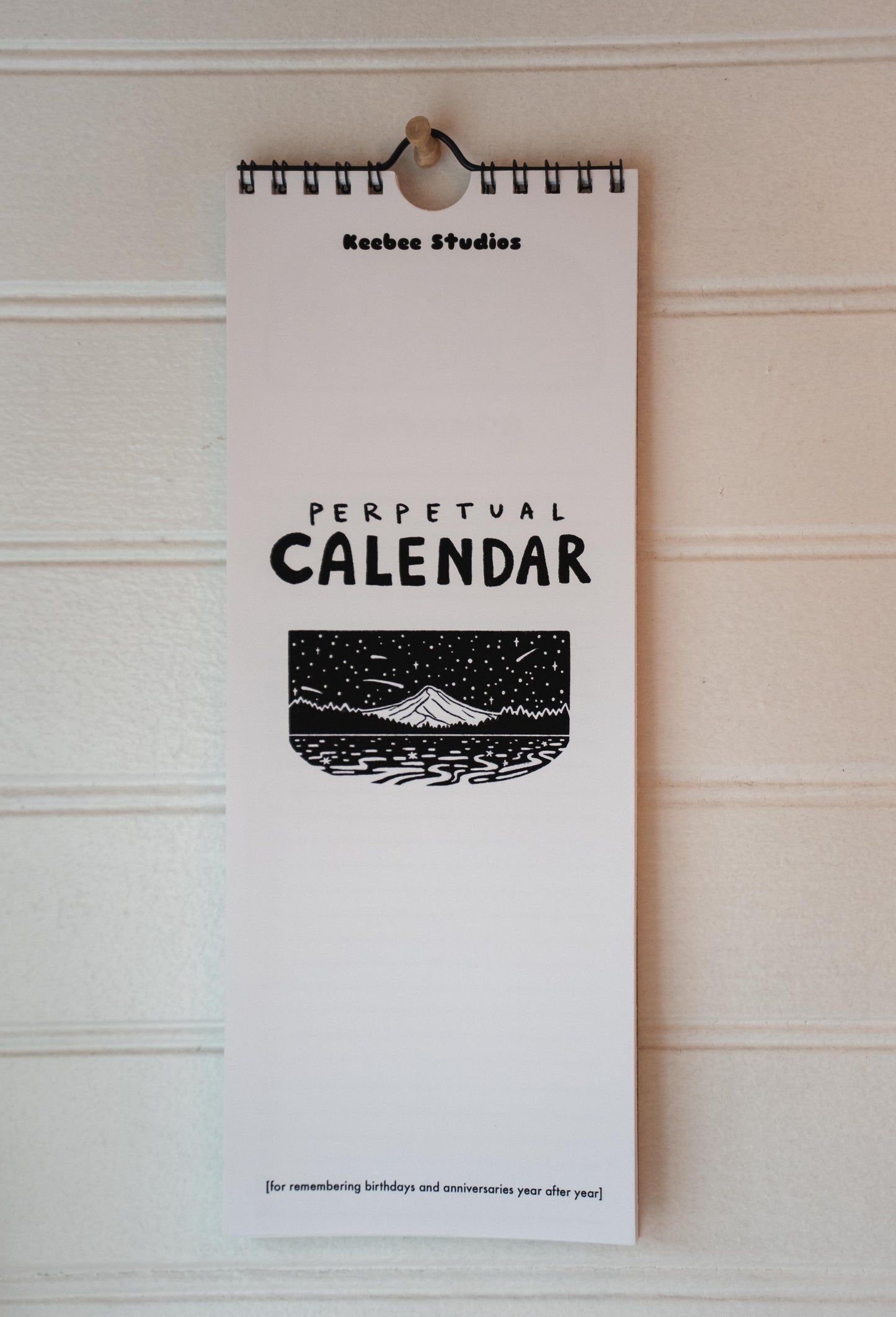 Perpetual Wall Calendar