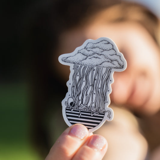 Ramen Rain - Sticker